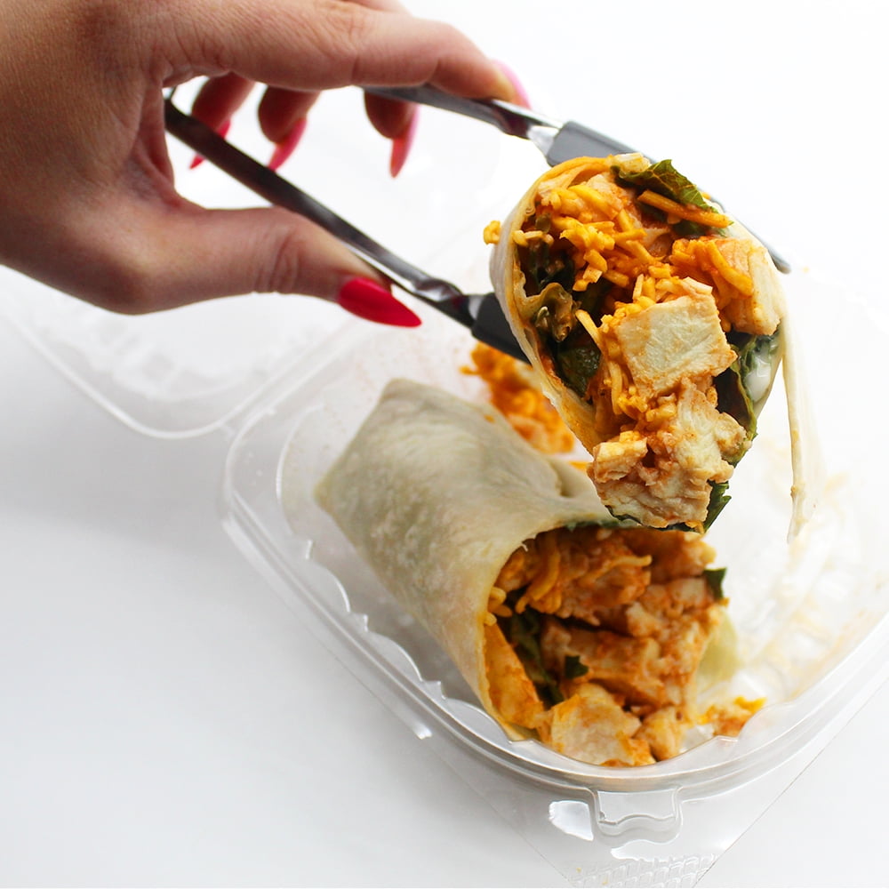 (3 pack) Heat Resistant Stainless Steel and Silicone Mini Tongs