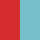 Dusen Dusen Striped Canister - Red/Blue
