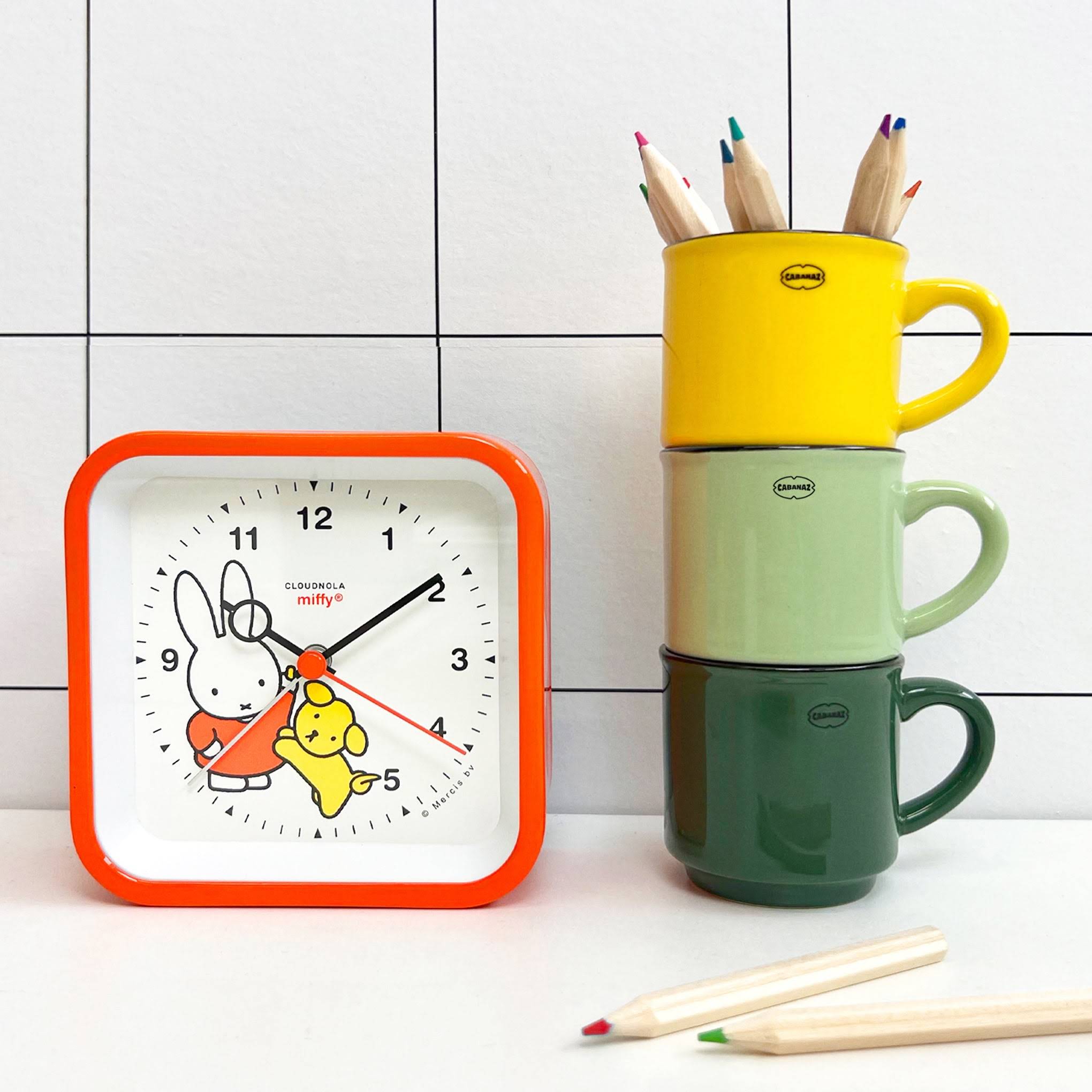 Miffy Alarm Clock - Orange