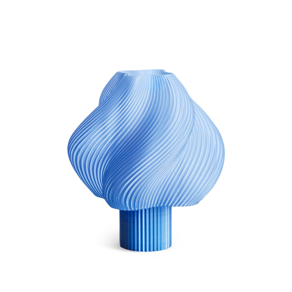 Soft Serve 3D-Printed Lamp - Blueberry Sorbet