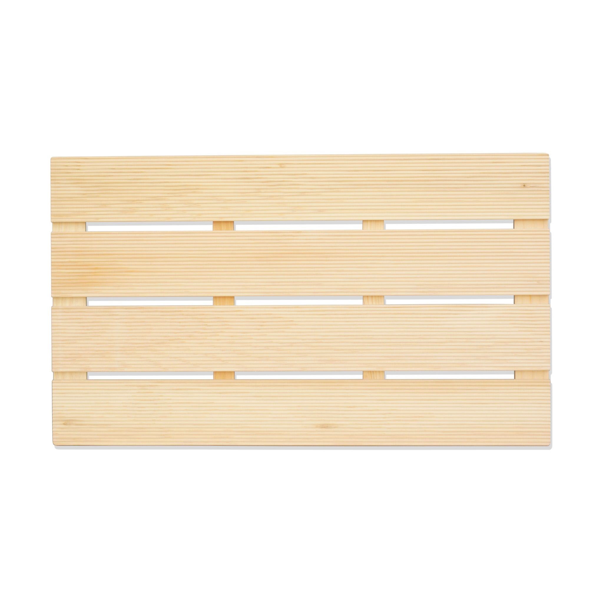Hinoki Wood Bath Mat