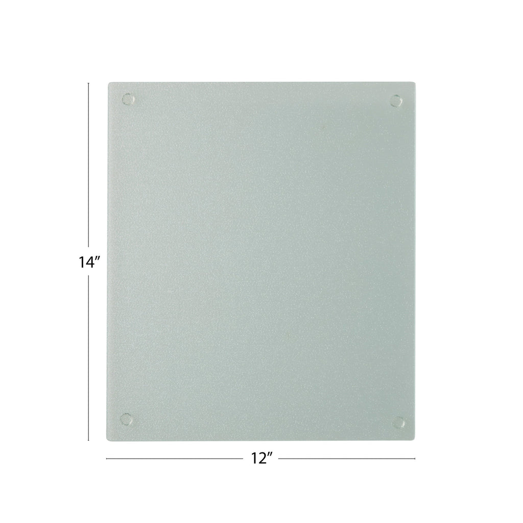 12-inch x 15-inch Nonslip Glass Utility Cutting Board