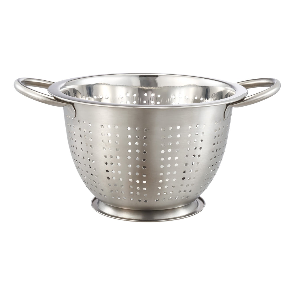 SS Multi-Use Colander for Straining, Draining & Rinsing Pasta, Fruits or Vegetables