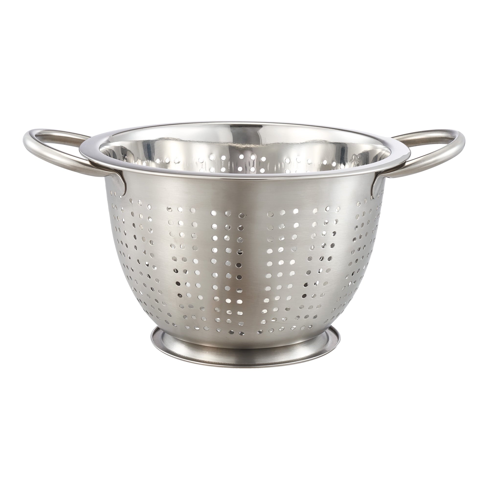 SS Multi-Use Colander for Straining, Draining & Rinsing Pasta, Fruits or Vegetables