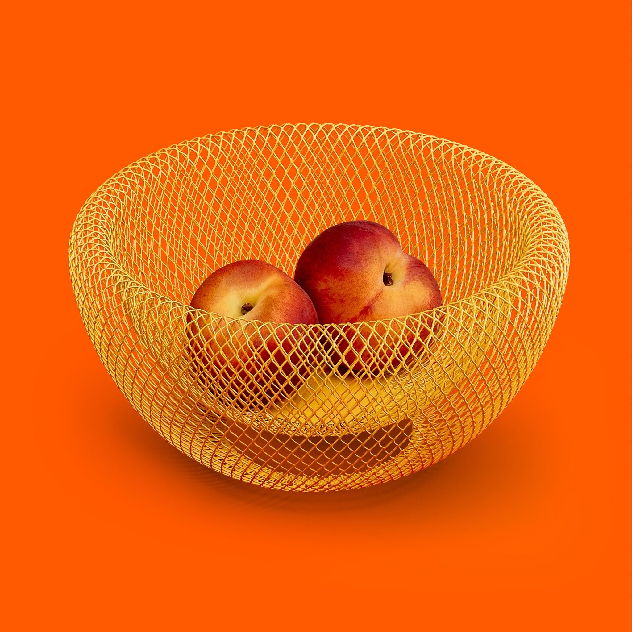 Wire Mesh Bowls - Yellow
