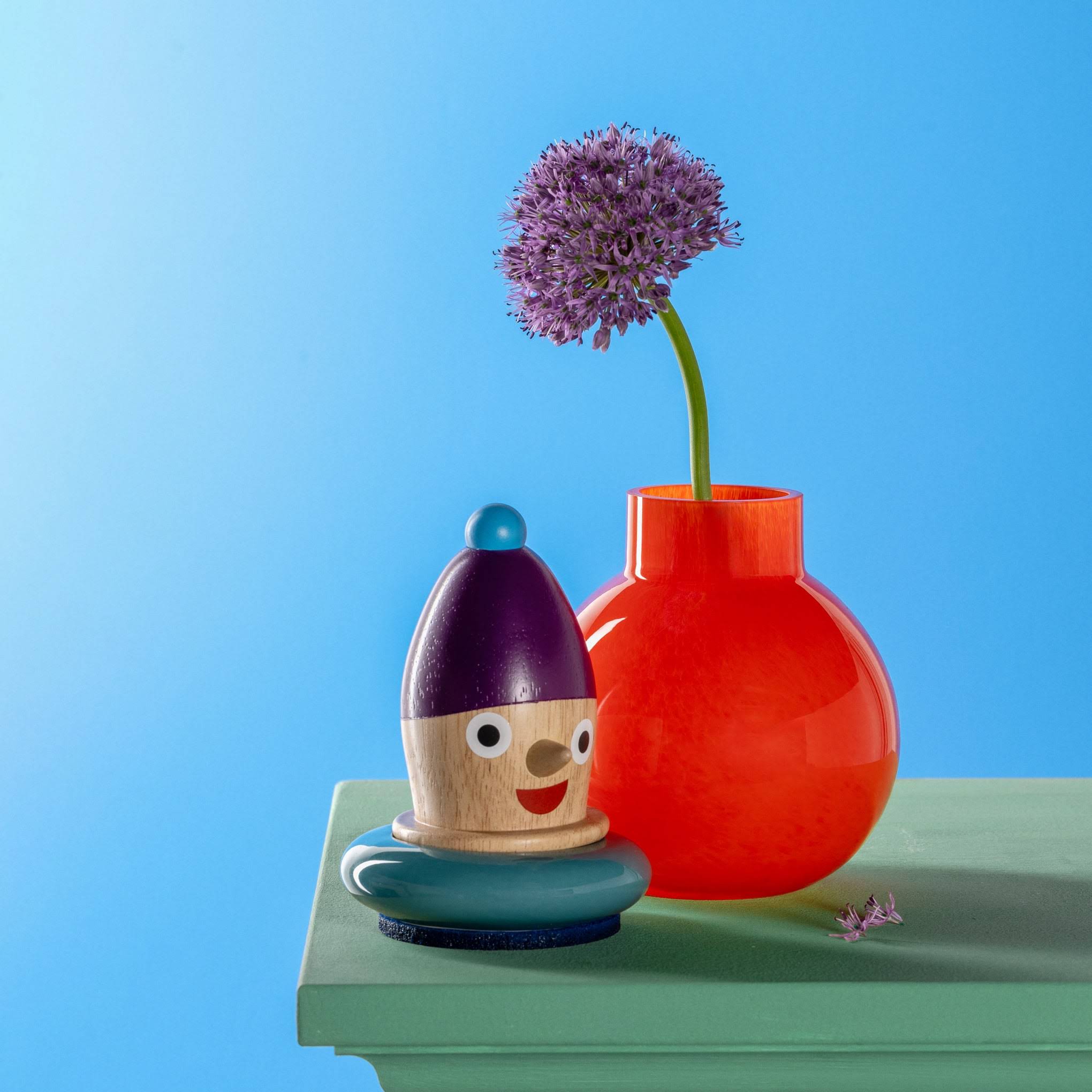 Buoni Amici Glass Character Vase - Pino