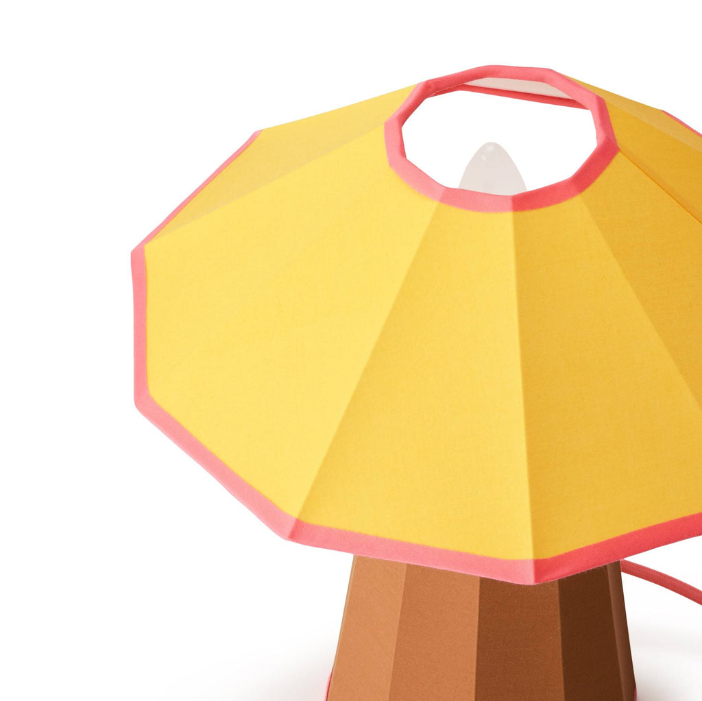 Trimme Table Lamp - Brown/ Yellow