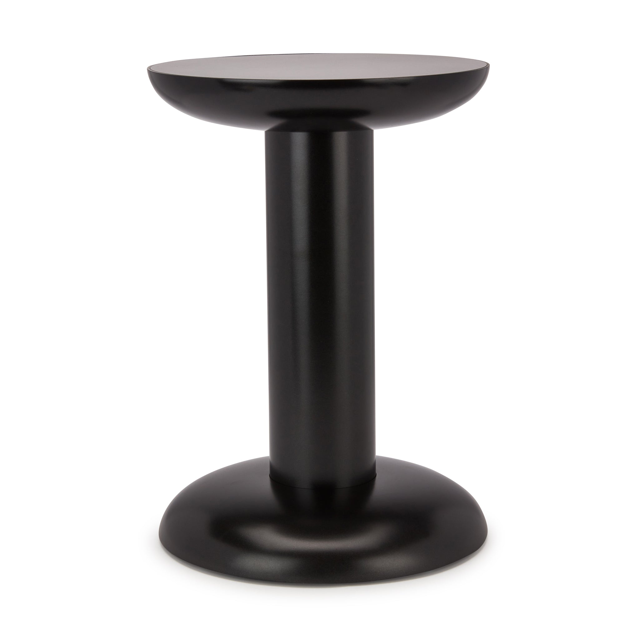 Raawii Recycled Aluminum Thing Stool by George Sowden - Black