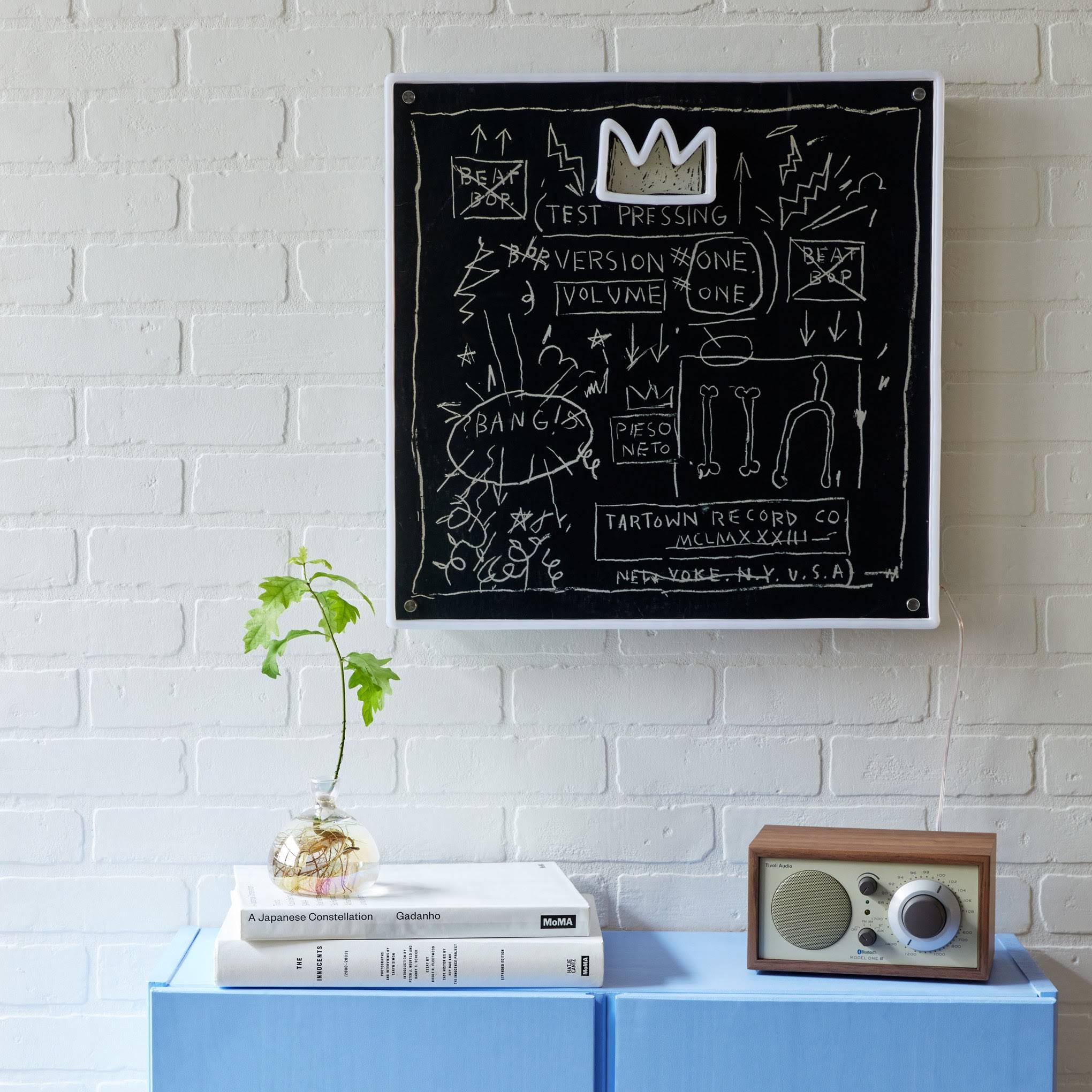 Jean-Michel Basquiat Beat Bop Neon Sign