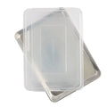 2 Piece Aluminum Bakeware Set with 13” x 18” High Sided Half Sheet Pan and Lid
