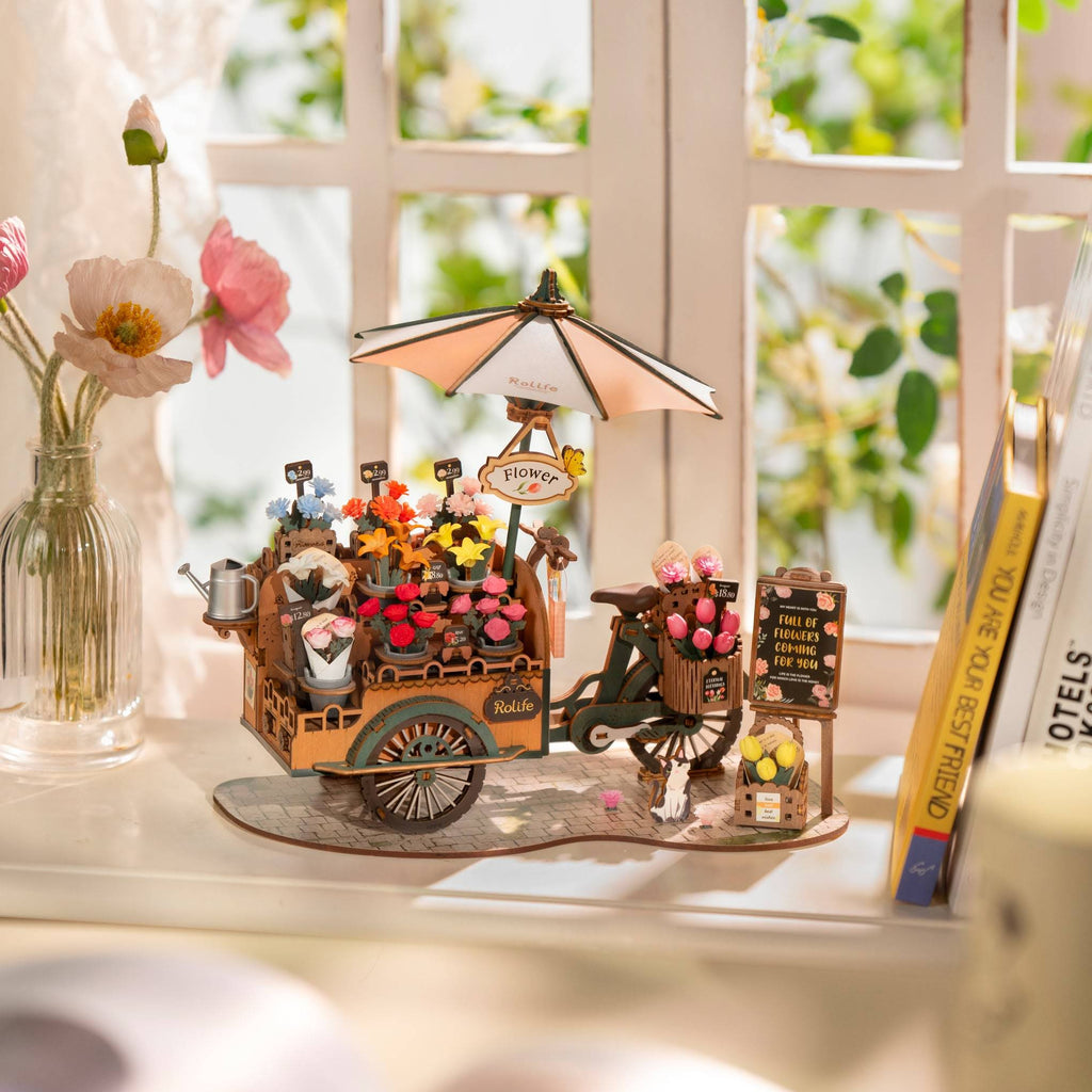 Rolife DIY Blossom Cart 3D Puzzle