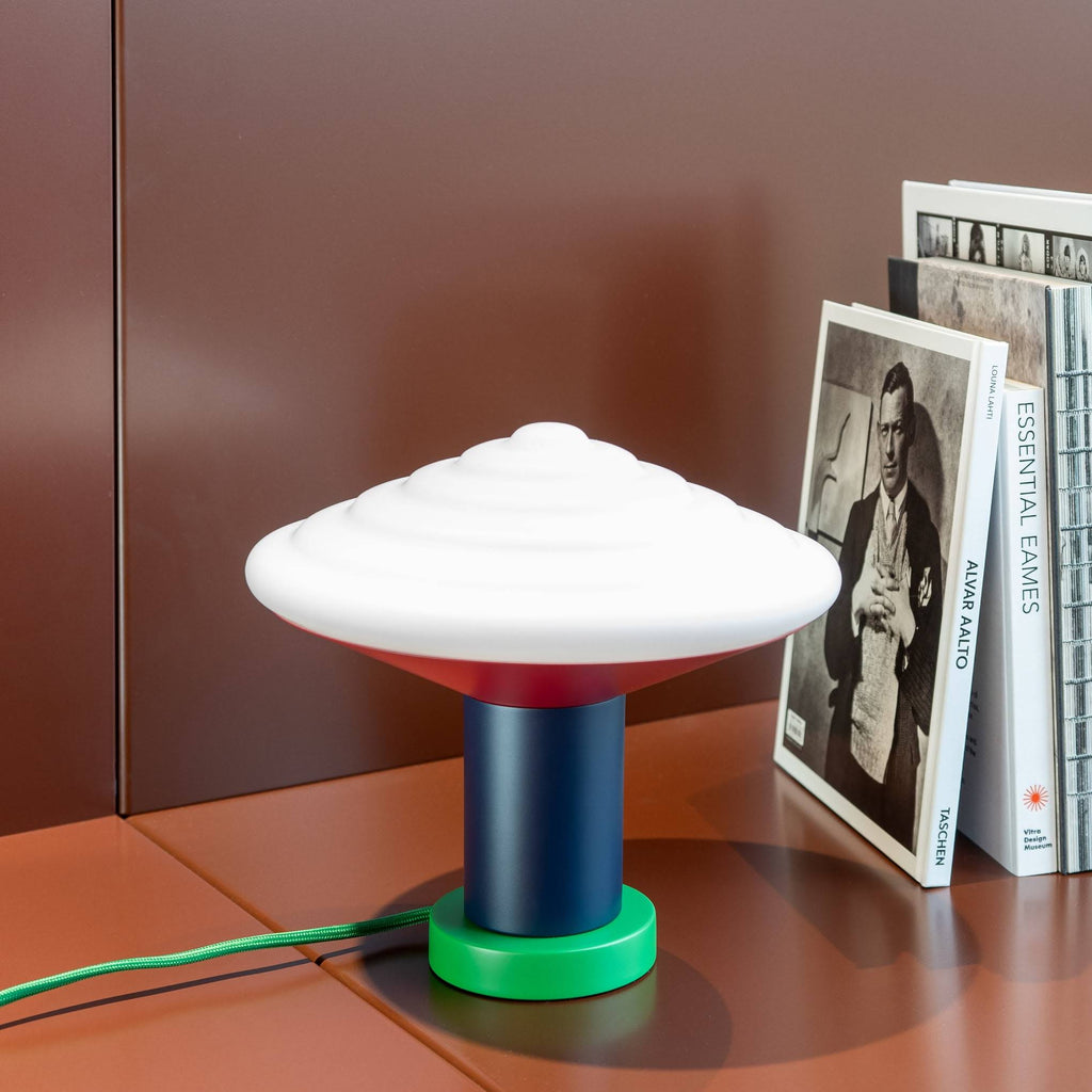 Whipped Table Lamp - Pure Green