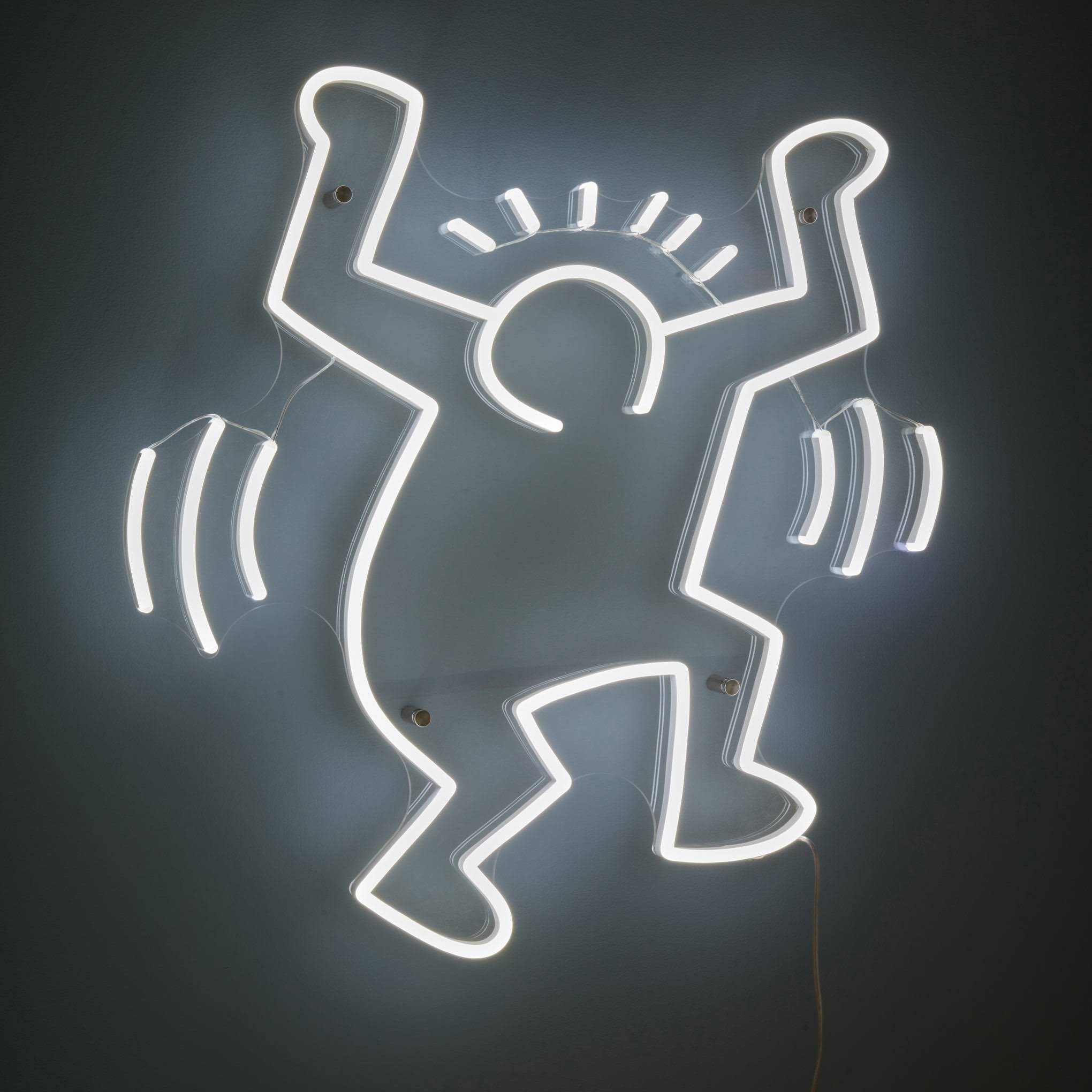 Keith Haring Dancing Figure Neon Sign