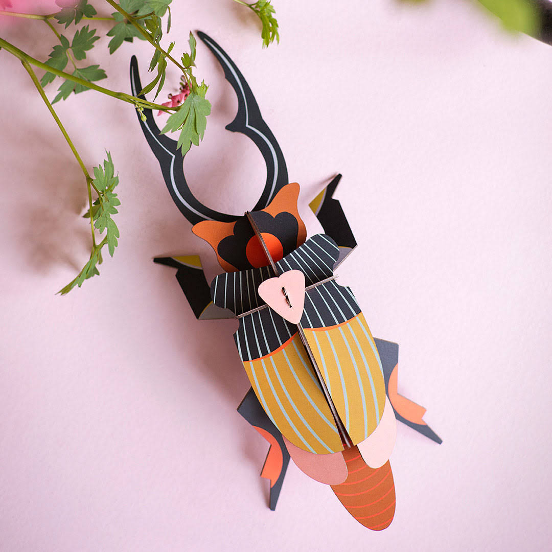 3D DIY Decorative Beetles - Giant Stag Beetle
