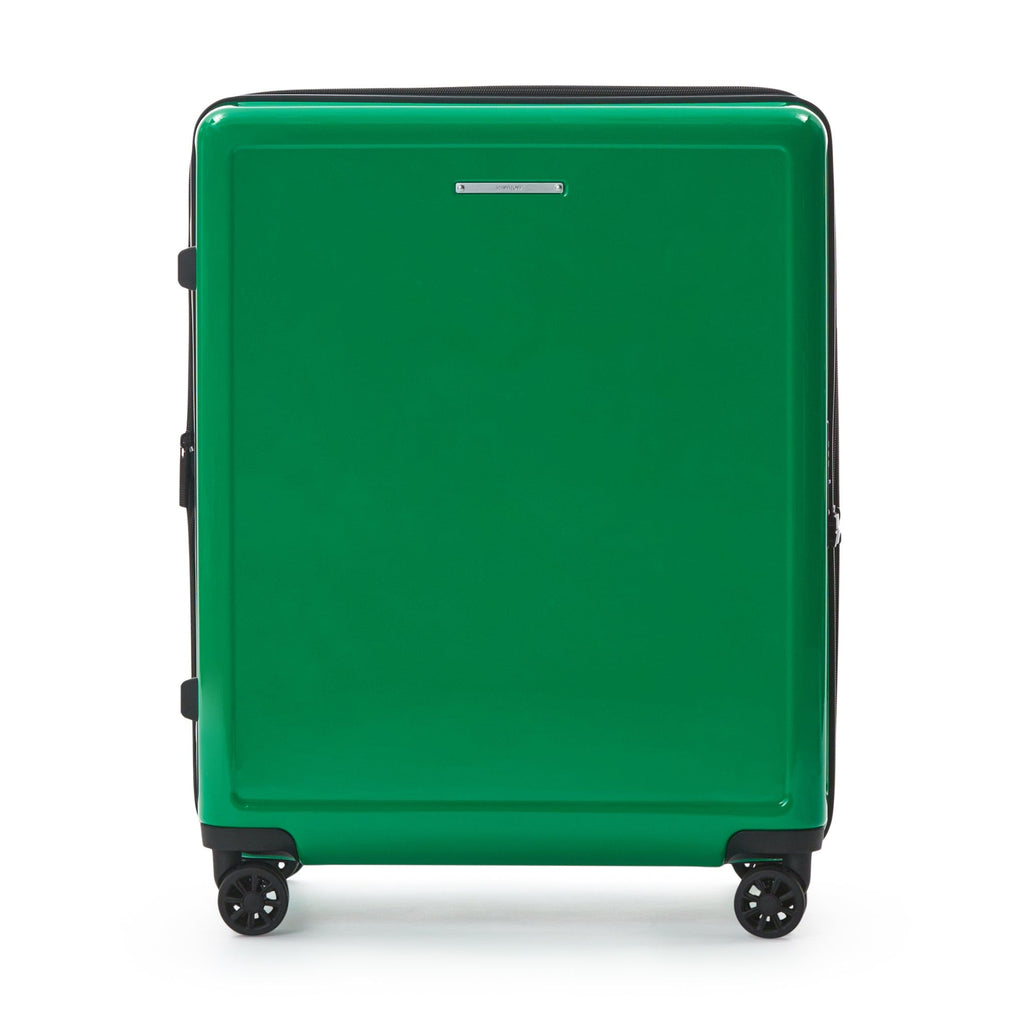 Square Expandable Suitcase with TT Handle - Checked