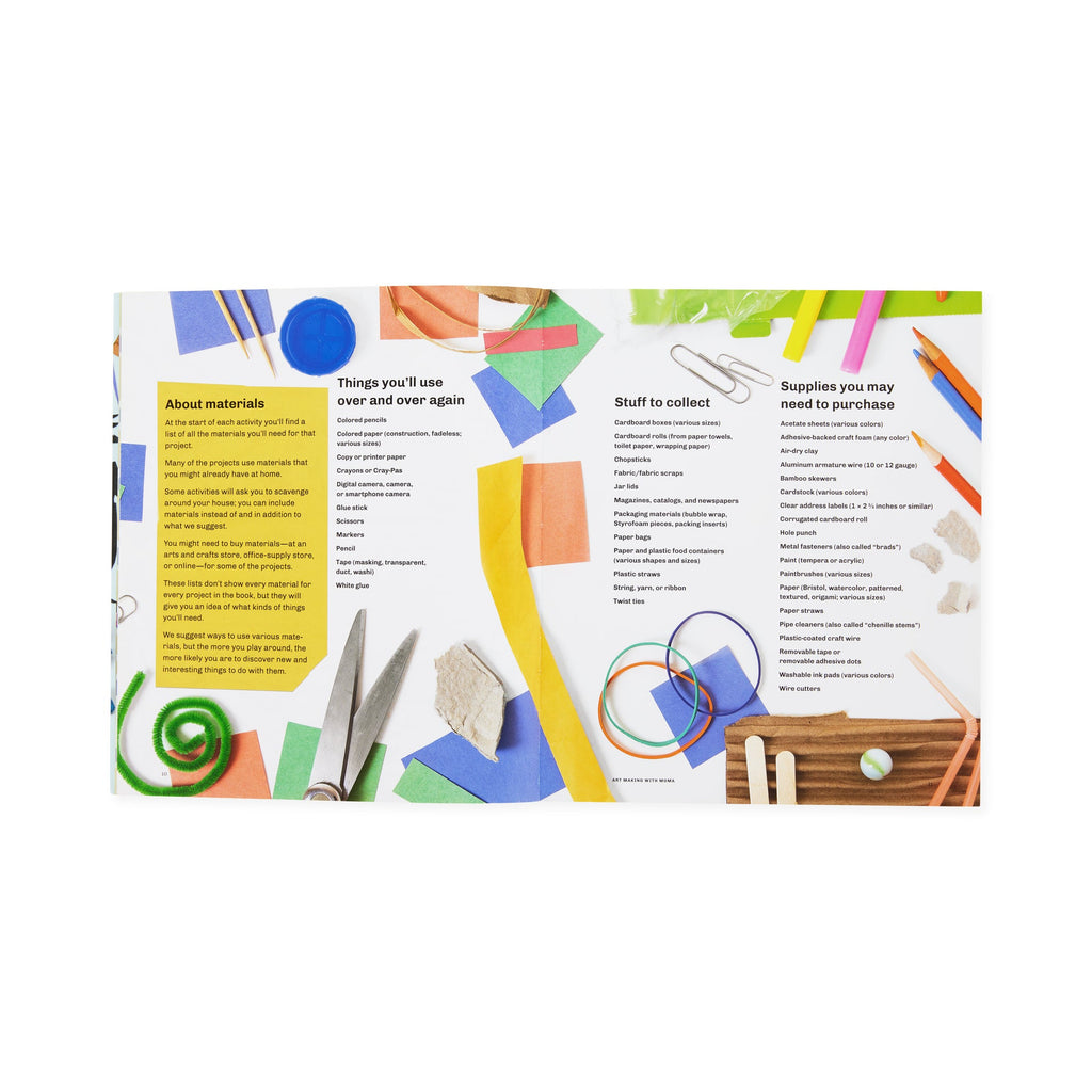 Art Making with MoMA: 20 Activities for Kids Inspired by Artists at The Museum of Modern Art - Paperback
