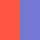 Bodum Assam Brew Teapot - Dark Coral/ Pale Blue