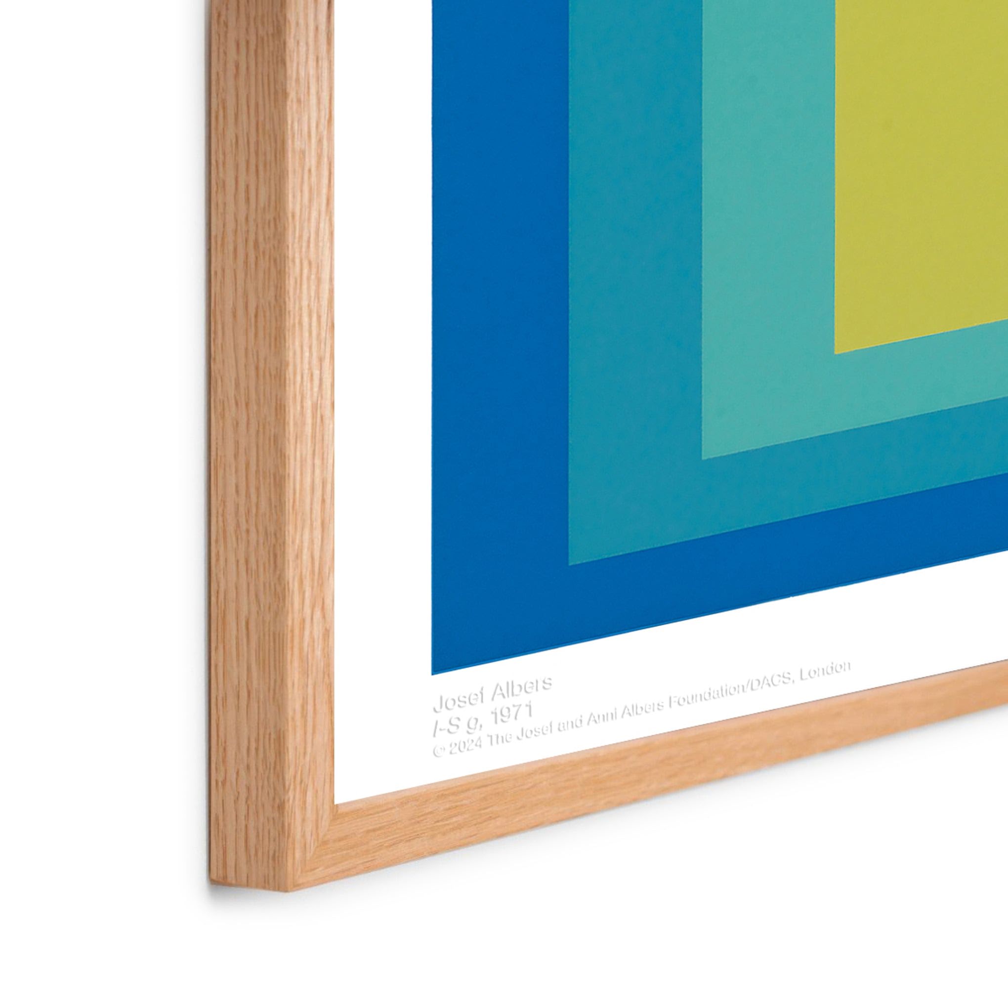 Josef Albers I-S g Framed Poster