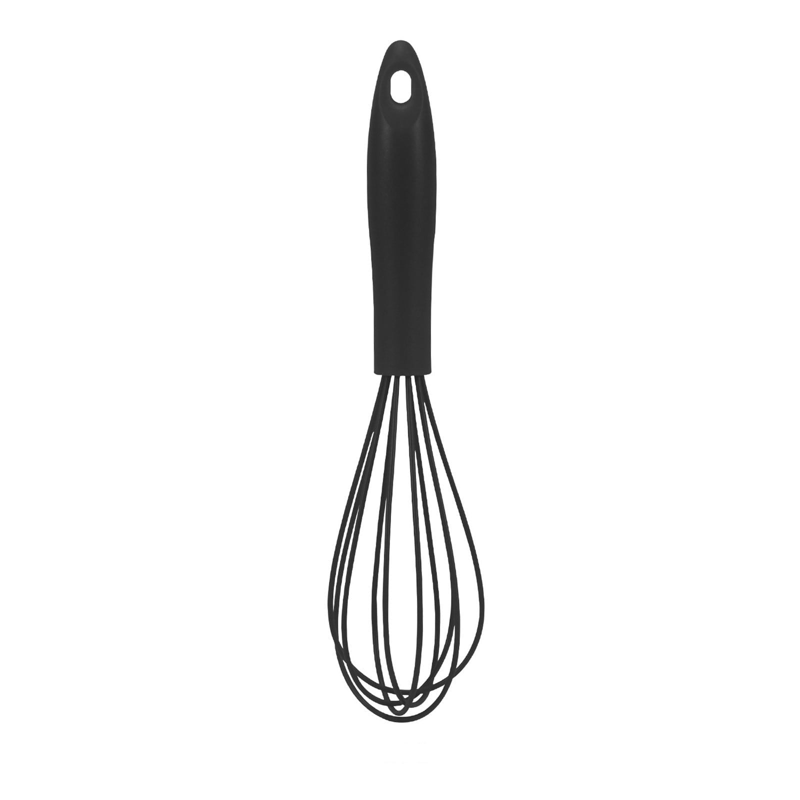 10×2.3 Inch Silicone Whisks, Wire Balloon Form Eggs Beater Kitchen Cookware Cream Stirrers, Milk Frother Coffe...