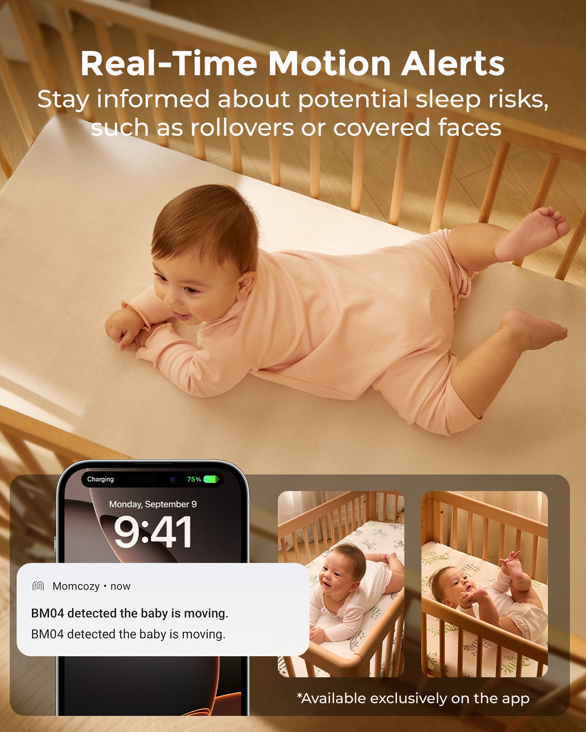 Momcozy 5-Inch Dual-mode Smart Baby Monitor-BM04 (Member Exclusive)-Stock 2