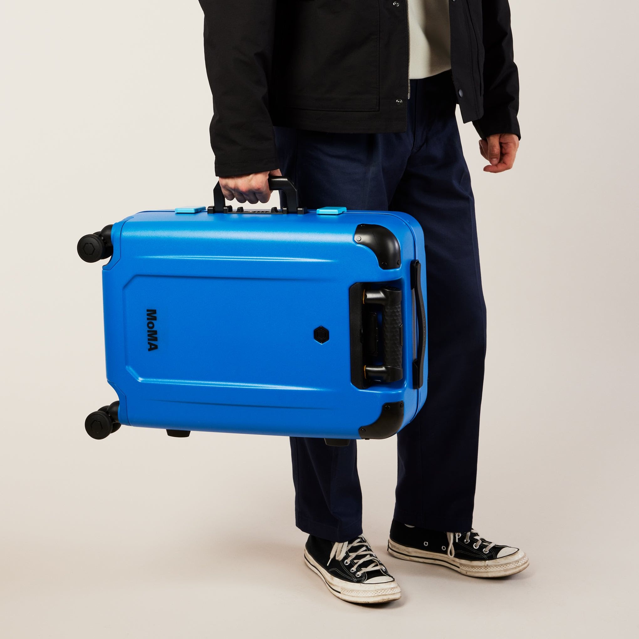 MoMA Solgaard Carry-On Closet Suitcase 4.0 - Blue
