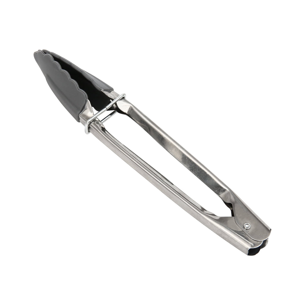 (3 pack) Heat Resistant Stainless Steel and Silicone Mini Tongs