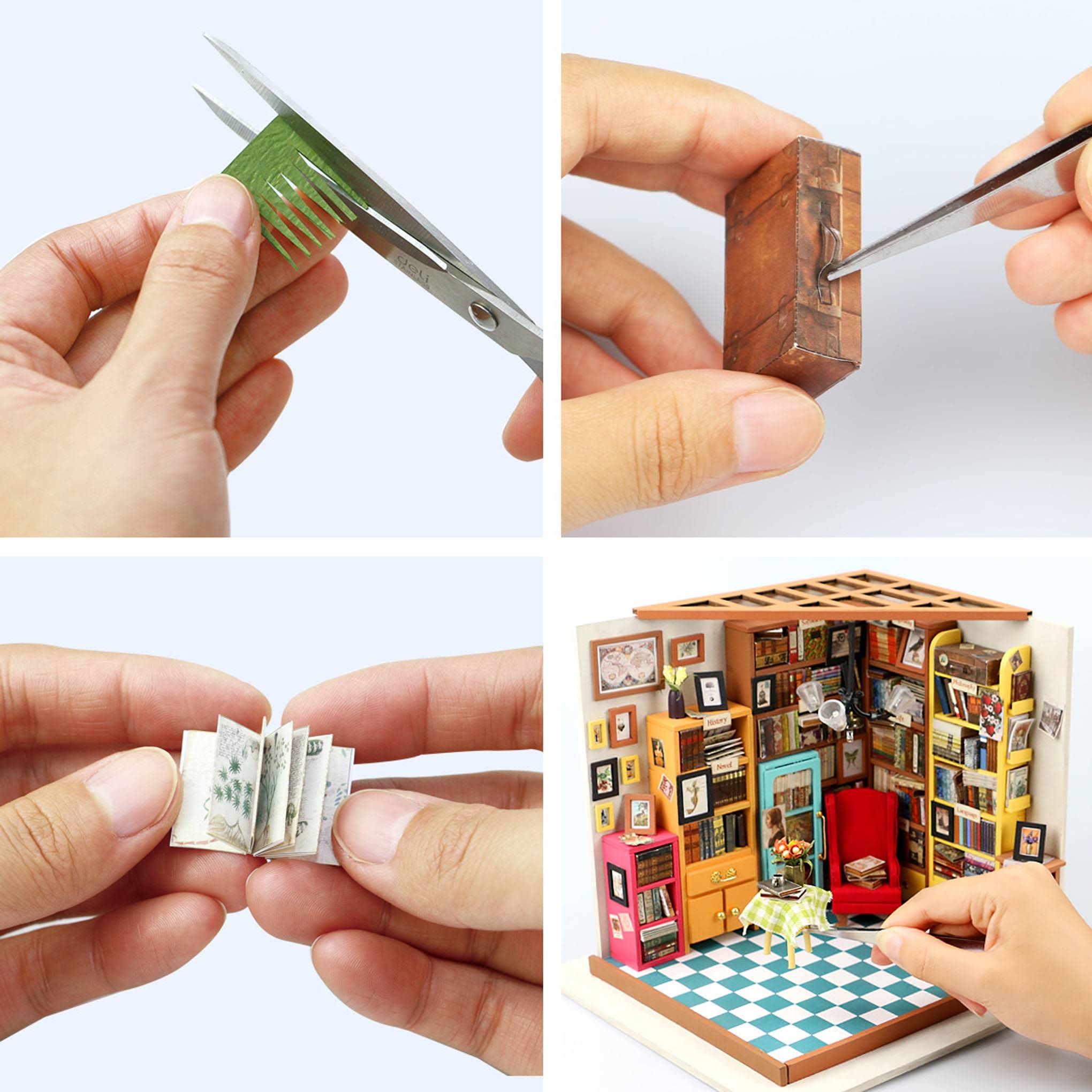 Rolife DIY Miniature Kit - Library