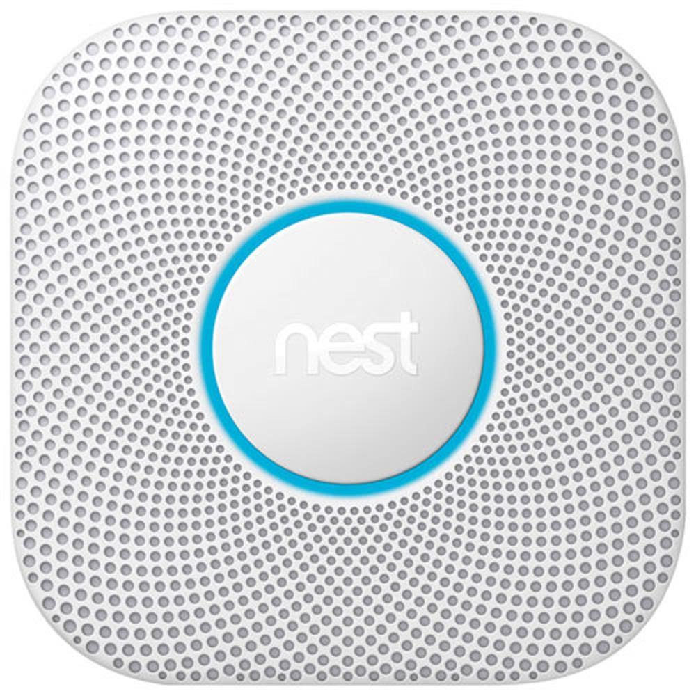 Google Nest Protect 2nd Gen Wired Smoke &amp; CO Alarm with Voice Alerts &amp; Mobile Notifications