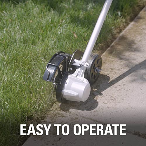 Greenworks 40V Brushless Edger 8", 4.0Ah Battery &amp; Charger Included, Lightweight &amp; Quiet