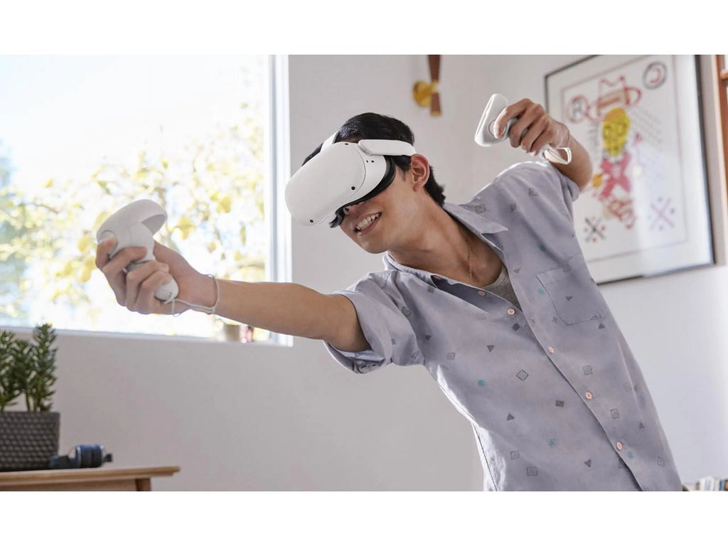 Meta Quest 2 All-in-One Wireless VR Headset 256GB with 3D Audio &amp; Hand Tracking