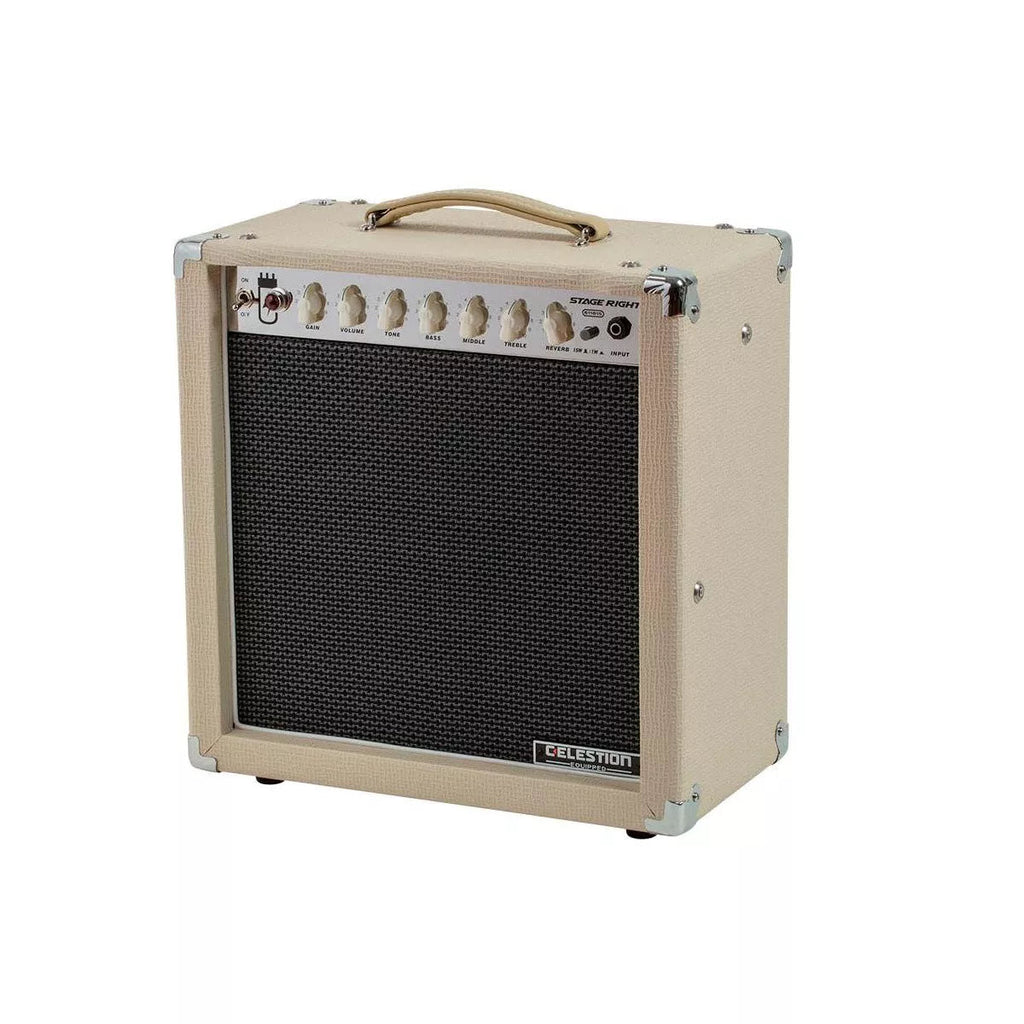 Monoprice Stage Right 15W 1x12 Guitar Combo Tube Amp with Celestion Speaker &amp; Spring Reverb