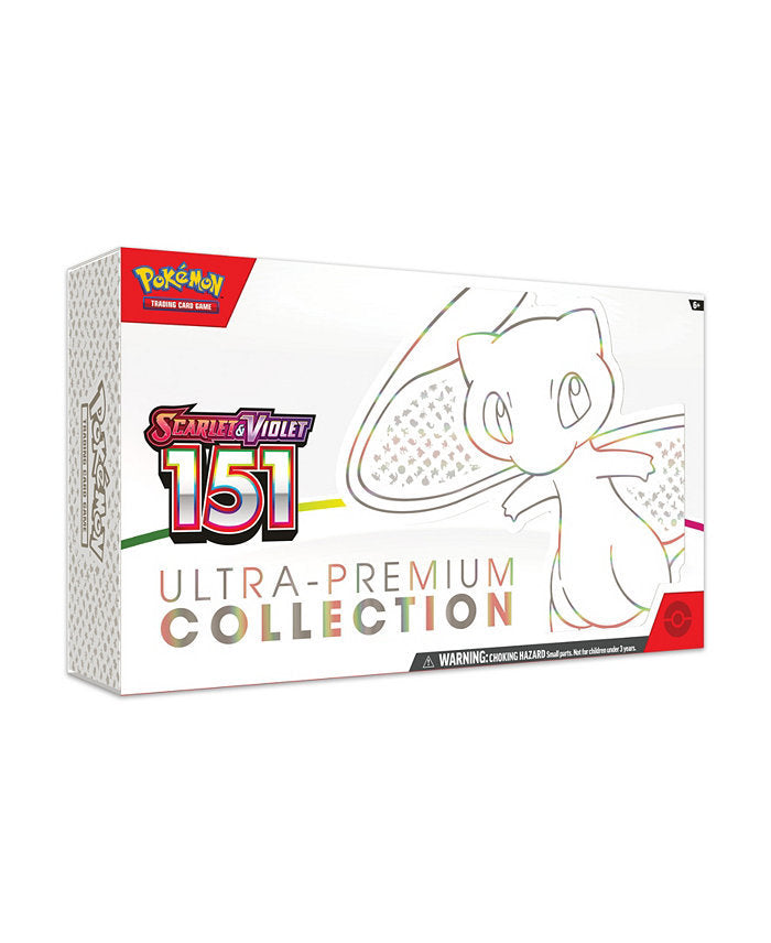 Pokemon Ultra Premium Collection 2023 - Scarlet &amp; Violet-151 with Mew &amp; Mewtwo Cards, Includes 16 Booster Packs