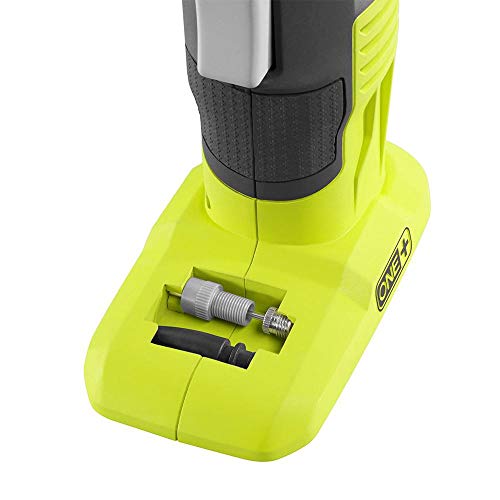 RYOBI ONE+ Cordless High Pressure Inflator with Digital Gauge &amp; Battery