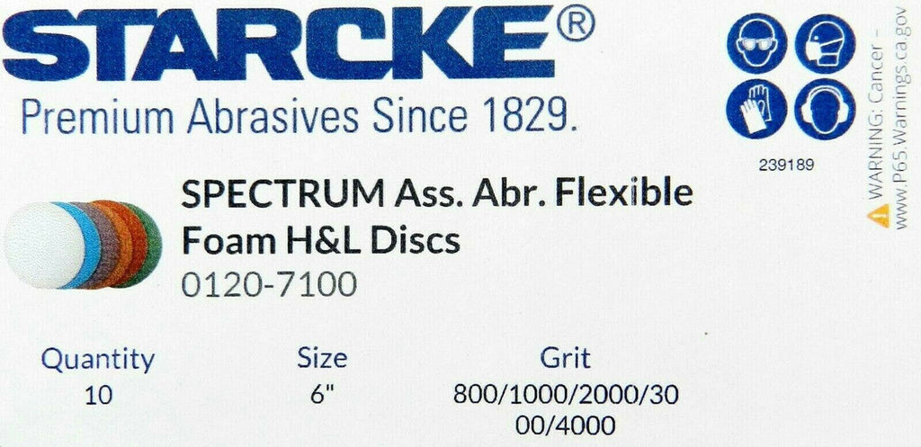 6" Multi Foam Disc Box