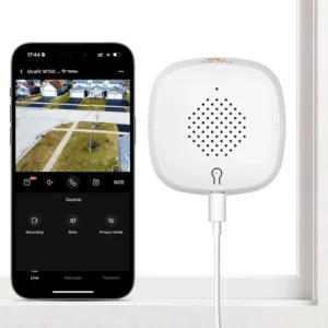 chroMax 3MP 2K Window Camera, Dual-Band WiFi, AI Night Vision, Indoor Security Camera