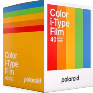 Polaroid I-Type Instant Film 40-Pack – Enhanced Color for I-Type Cameras