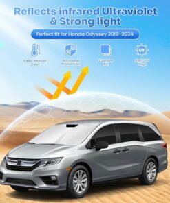 Alternative view of Canvcle Window Shades for 2018-2025 2026 Honda Odyssey AR7