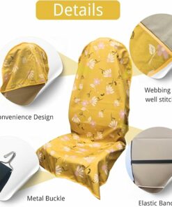 Alternative view of Chamomile Waterproof Car Seat Cover AR22
