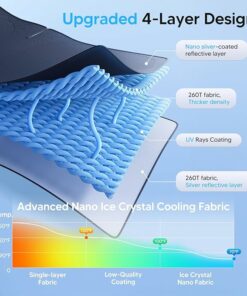 Alternative view of Kust Windshield Sun Shade AR8