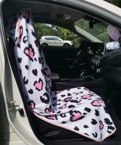 Alternative view of Leopard Print Car Seat Cover AR30
