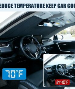 Alternative view of Windshield Sun Shade for Toyota RAV4 2019-2026 AR2